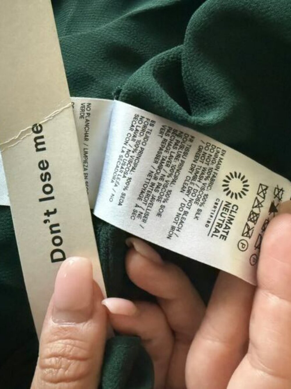 New Reformation Anaiis Silk Dress - Picture 2 of 3